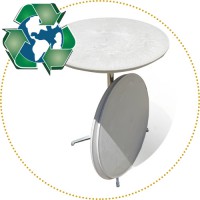 Recycled plastic tables - Recycling even more... that is what we are doing!!!